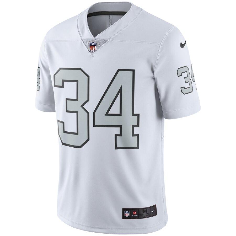 Bo Jackson Oakland Raiders Color Rush Vapor Untouchable Retired Player Limited Jersey – White 2019