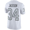 Image of Bo Jackson Oakland Raiders Color Rush Vapor Untouchable Retired Player Limited Jersey – White 2019