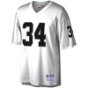 Image of Bo Jackson Oakland Raiders Mitchell &amp; Ness 1988 Replica Retired Player Jersey - White 2019