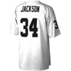 Image of Bo Jackson Oakland Raiders Mitchell &amp; Ness 1988 Replica Retired Player Jersey - White 2019