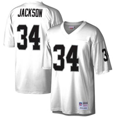 Bo Jackson Oakland Raiders Mitchell &amp; Ness 1988 Replica Retired Player Jersey - White 2019