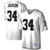 Image of Bo Jackson Oakland Raiders Mitchell &amp; Ness 1988 Replica Retired Player Jersey - White 2019