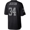 Image of Bo Jackson Oakland Raiders Mitchell &amp; Ness 1988 Retired Player Vintage Replica Jersey - Black 2019