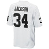 Image of Bo Jackson Oakland Raiders Retired Player Game Jersey - White 2019