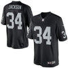 Image of Bo Jackson Oakland Raiders Retired Player Limited Jersey - Black 2019