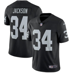 Bo Jackson Oakland Raiders Retired Player Vapor Untouchable Limited Throwback Jersey - Black 2019