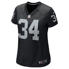 Bo Jackson Oakland Raiders Women's Retired Game Jersey - Black 2019