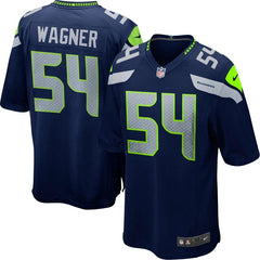 Bobby Wagner Seattle Seahawks Youth Team Color Game Jersey - College Navy 2019