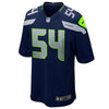 Image of Bobby Wagner Seattle Seahawks Youth Team Color Game Jersey - College Navy 2019