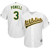 Image of Boog Powell Oakland Athletics Majestic Home Cool Base Player Jersey – White 2019