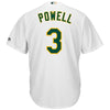 Image of Boog Powell Oakland Athletics Majestic Home Cool Base Player Jersey – White 2019