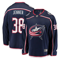 Boone Jenner Columbus Blue Jackets Breakaway Jersey – Navy 2019