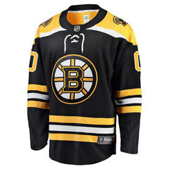 Boston Bruins Youth Home Breakaway Custom Jersey - Black 2019