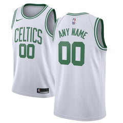 Boston Celtics Custom Swingman Jersey White - Association Edition 2019