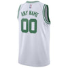 Image of Boston Celtics Custom Swingman Jersey White - Association Edition 2019