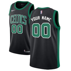 Boston Celtics Swingman Custom Jersey Black - Statement Edition 2019