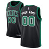 Image of Boston Celtics Swingman Custom Jersey Black - Statement Edition 2019