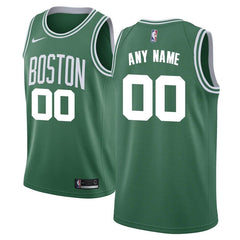 Boston Celtics Swingman Custom Jersey Green - Icon Edition 2019