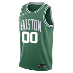 Boston Celtics Swingman Custom Jersey Green - Icon Edition 2019