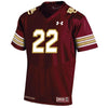 Image of Boston College Eagles Under Armour #22 Throwback Replica Football Jersey – Maroon 2019