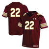 Image of Boston College Eagles Under Armour #22 Throwback Replica Football Jersey – Maroon 2019