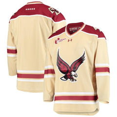 Boston College Eagles Under Armour Replica College Hockey Jersey – Gold 2019