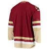 Image of Boston College Eagles Under Armour Replica College Hockey Jersey – Maroon 2019