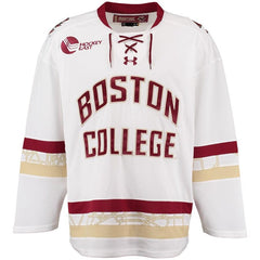 Boston College Eagles Under Armour Replica Hockey Jersey - White 2019