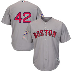 Boston Red Sox Majestic 2019 Jackie Robinson Day Official Cool Base Jersey – Gray 2019