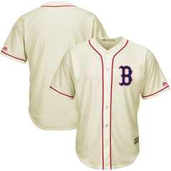 Boston Red Sox Majestic Cool Base Ivory Fashion Team Jersey - Cream 2019