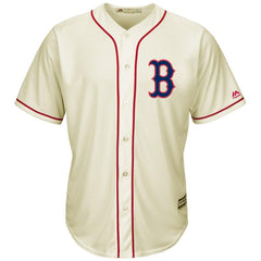 Boston Red Sox Majestic Cool Base Ivory Fashion Team Jersey - Cream 2019