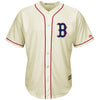 Image of Boston Red Sox Majestic Cool Base Ivory Fashion Team Jersey - Cream 2019