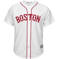 Boston Red Sox Majestic Official Cool Base Alternate Jersey - White 2019