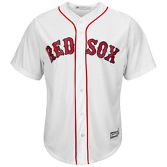 Boston Red Sox Majestic Official Cool Base Jersey - White 2019