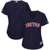 Image of Boston Red Sox Majestic Women's 2015 Cool Base Jersey - Navy 2019