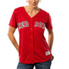 Image of Boston Red Sox Majestic Women's Cool Base Jersey - Scarlet 2019