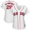 Image of Boston Red Sox Majestic Women's Cool Base Player Jersey – White 2019