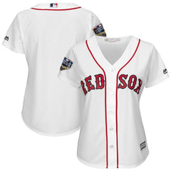 Boston Red Sox Majestic Women's World Series Cool Base Team Jersey – White 2019