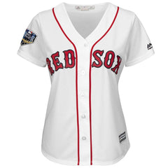 Boston Red Sox Majestic Women's World Series Cool Base Team Jersey – White 2019