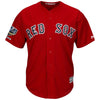 Image of Boston Red Sox Majestic World Series Champions Alternate Cool Base Team Jersey – Scarlet 2019