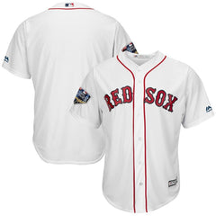 Boston Red Sox Majestic World Series Cool Base Team Jersey – White 2019