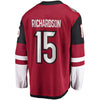 Image of Brad Richardson Arizona Coyotes Breakaway Player Jersey – Garnet 2019