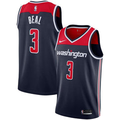 Bradley Beal Washington Wizards Replica Swingman Jersey - Statement Edition – Navy 2019