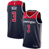 Image of Bradley Beal Washington Wizards Replica Swingman Jersey - Statement Edition – Navy 2019