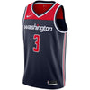 Image of Bradley Beal Washington Wizards Replica Swingman Jersey - Statement Edition – Navy 2019