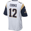 Image of Brandin Cooks Los Angeles Rams Game Jersey – White 2019