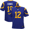 Image of Brandin Cooks Los Angeles Rams Youth Game Jersey – Royal 2019