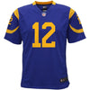 Image of Brandin Cooks Los Angeles Rams Youth Game Jersey – Royal 2019