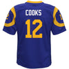 Image of Brandin Cooks Los Angeles Rams Youth Game Jersey – Royal 2019