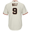 Image of Brandon Belt San Francisco Giants Majestic Cool Base Alternate Player Jersey - Cream 2019